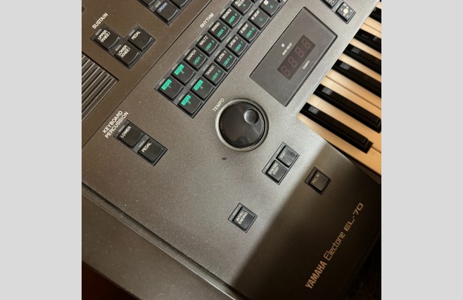 Yamaha EL70 Organ | Satin Mahogany Finish | UK Delivery In Days | Warranty | P/X | Finance Options | Includes Stool, Printed Manuals, Headphones | Used | Serial Number 602332 - Image 6